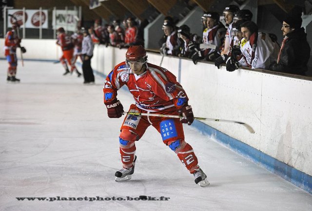 Photo hockey match Valence - Bordeaux le 29/01/2011