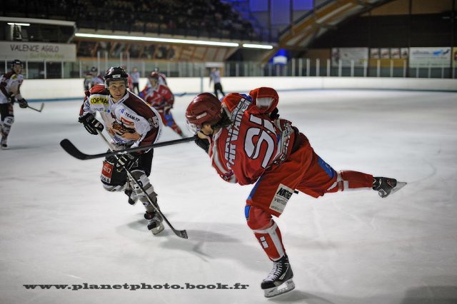 Photo hockey match Valence - Bordeaux le 29/01/2011