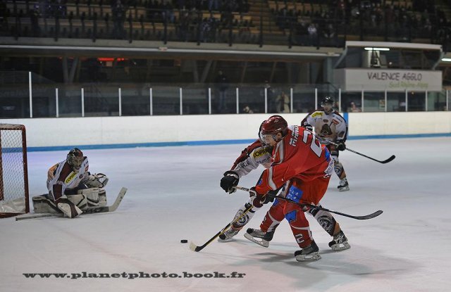 Photo hockey match Valence - Bordeaux le 29/01/2011