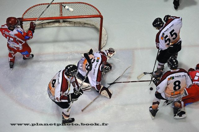 Photo hockey match Valence - Bordeaux le 29/01/2011