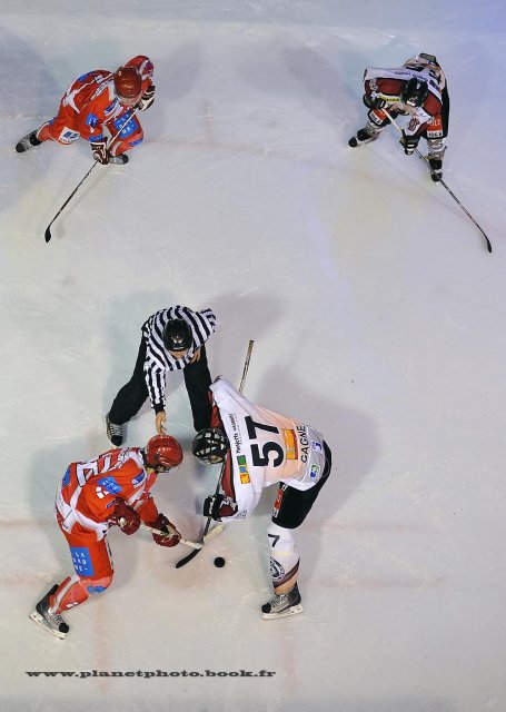 Photo hockey match Valence - Bordeaux le 29/01/2011