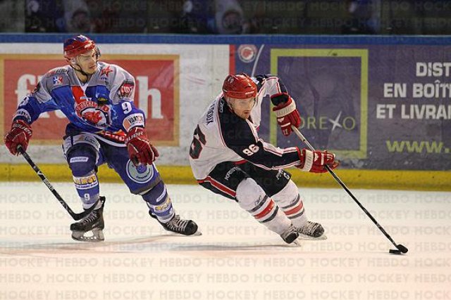 Photo hockey match Lyon - Evry  le 29/01/2011