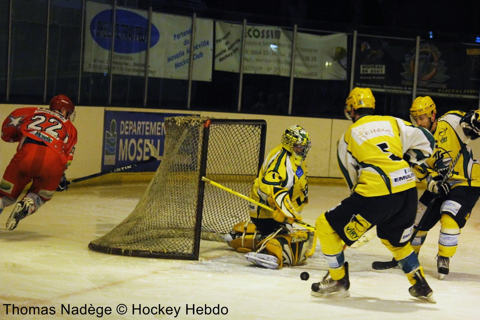 Amnéville 4 - 2 Viry-Châtillon