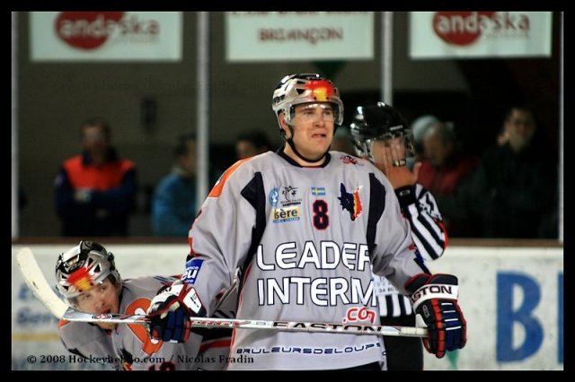 Photo hockey match Briançon  - Grenoble  le 30/09/2008