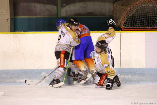 Photo hockey match Clermont-Ferrand - Chambéry le 29/01/2011