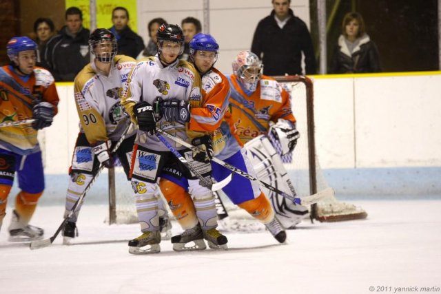 Photo hockey match Clermont-Ferrand - Chambéry le 29/01/2011