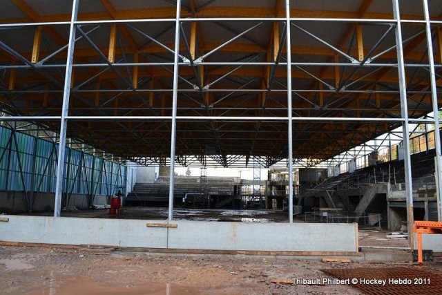 Photo hockey reportage EPINAL TRAVAUX PATINOIRE