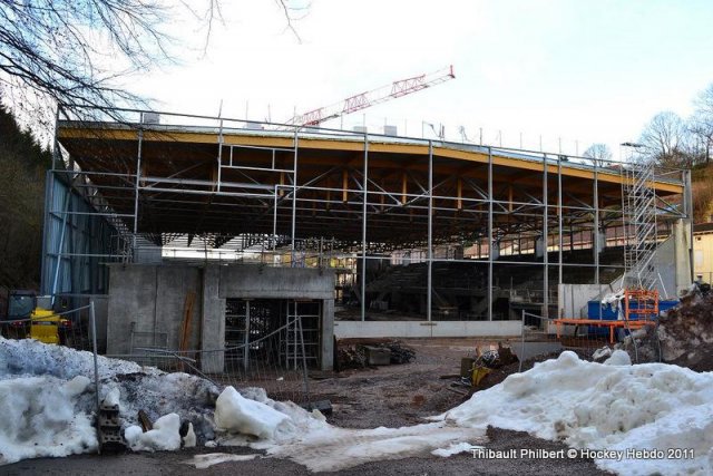 Photo hockey reportage EPINAL TRAVAUX PATINOIRE