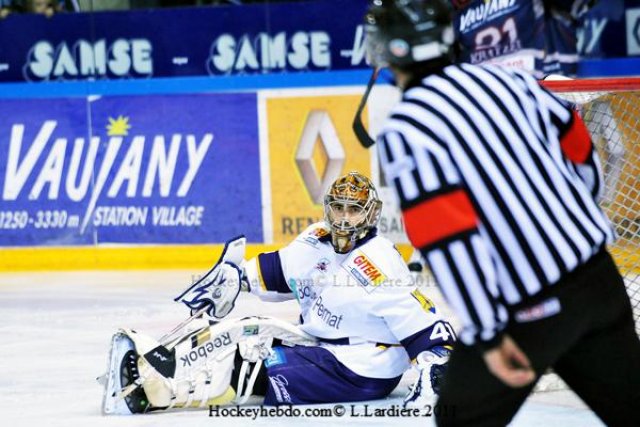 Photo hockey match Grenoble  - Chamonix  le 05/02/2011