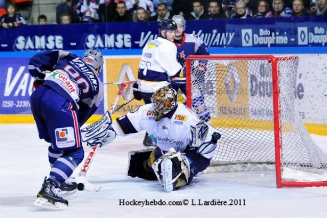Photo hockey match Grenoble  - Chamonix  le 05/02/2011