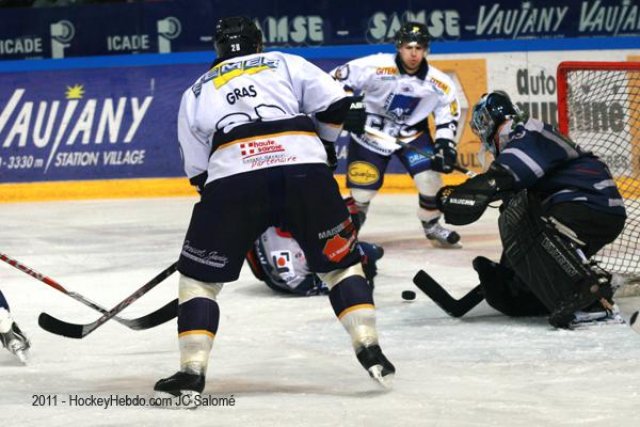 Photo hockey match Grenoble  - Chamonix  le 05/02/2011