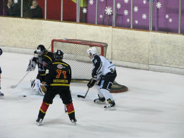 Photo hockey match Besançon - Briançon II le 05/02/2011