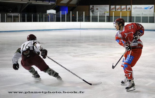 Photo hockey match Valence - Cergy-Pontoise le 05/02/2011