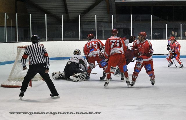 Photo hockey match Valence - Cergy-Pontoise le 05/02/2011