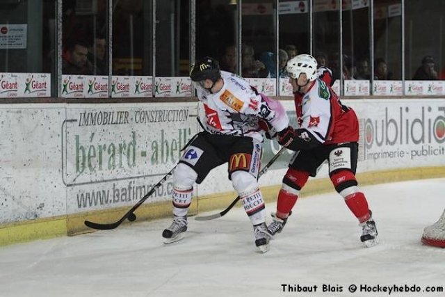 Photo hockey match Briançon  - Amiens  le 05/02/2011