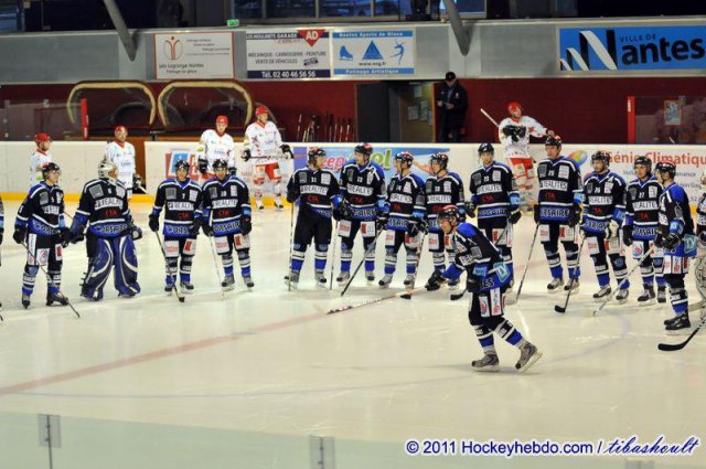 Photo hockey match Nantes - Amnéville le 05/02/2011