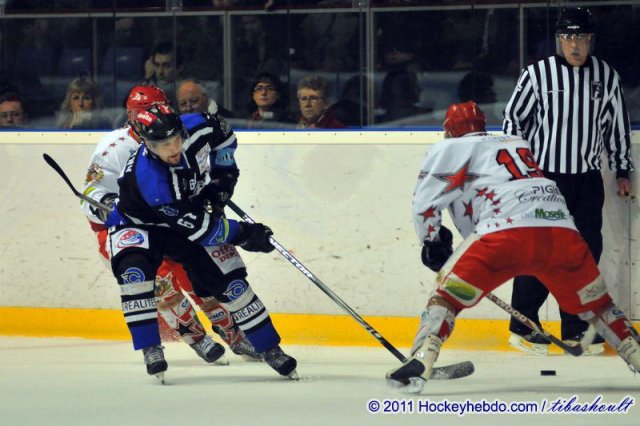 Photo hockey match Nantes - Amnéville le 05/02/2011