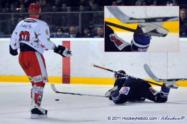 Photo hockey match Nantes - Amnéville le 05/02/2011
