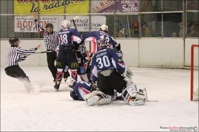 Photo hockey match Epinal  - Caen  le 05/02/2011