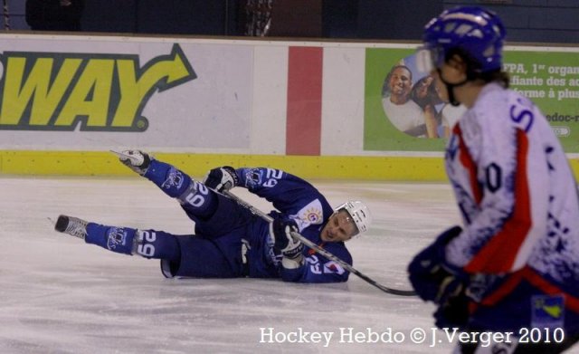 Photo hockey match Montpellier  - Brest  le 05/02/2011