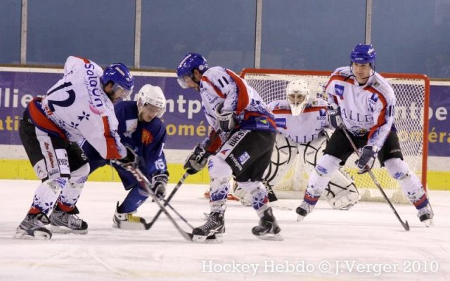 Photo hockey match Montpellier  - Brest  le 05/02/2011