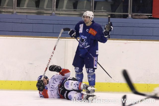 Photo hockey match Montpellier  - Brest  le 05/02/2011