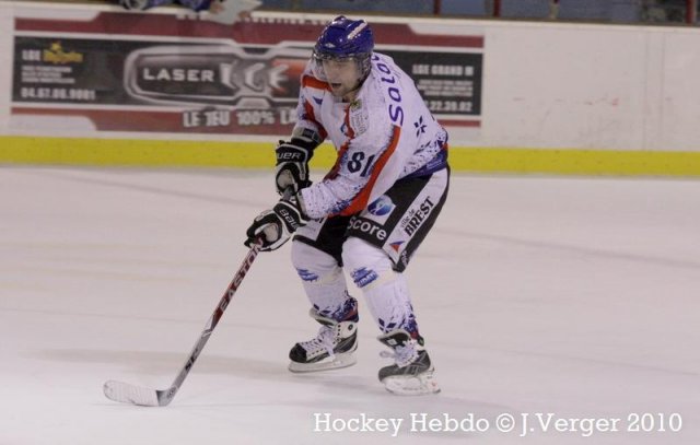 Photo hockey match Montpellier  - Brest  le 05/02/2011