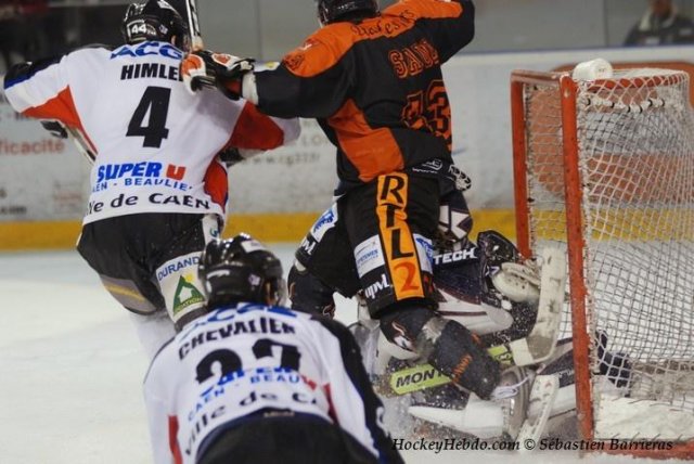 Photo hockey match Tours  - Caen  le 30/09/2008