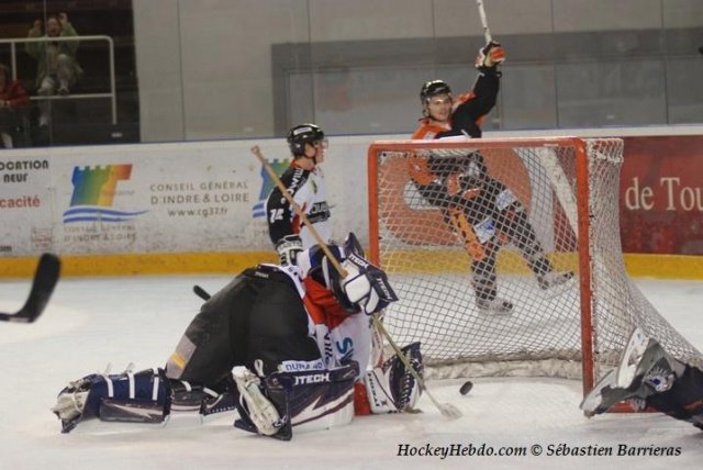 Photo hockey match Tours  - Caen  le 30/09/2008