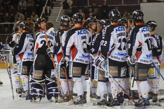 Photo hockey match Tours  - Caen  le 30/09/2008