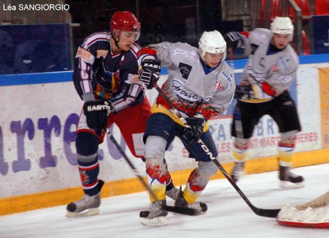 Photo hockey reportage U22 élites : Grenoble Mt Blanc en images