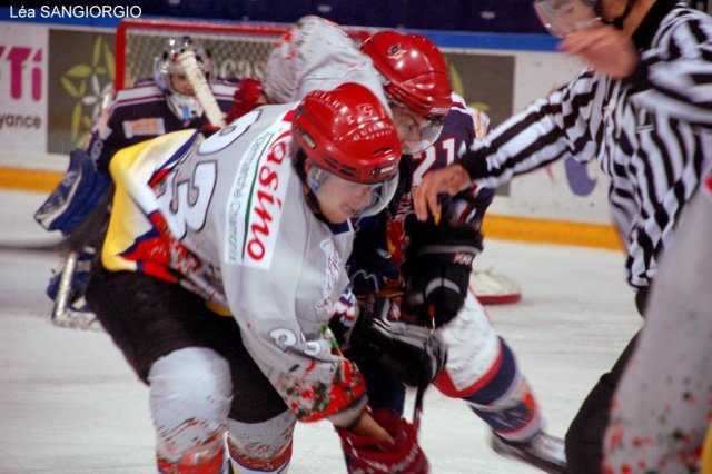 Photo hockey reportage U22 élites : Grenoble Mt Blanc en images
