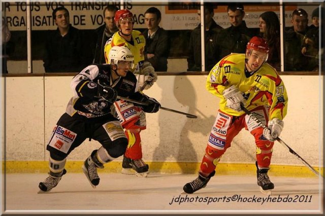 Photo hockey match Dunkerque - Orléans le 12/02/2011