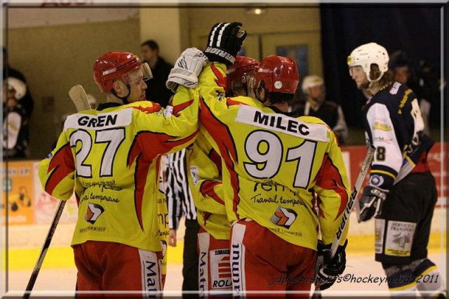 Photo hockey match Dunkerque - Orléans le 12/02/2011
