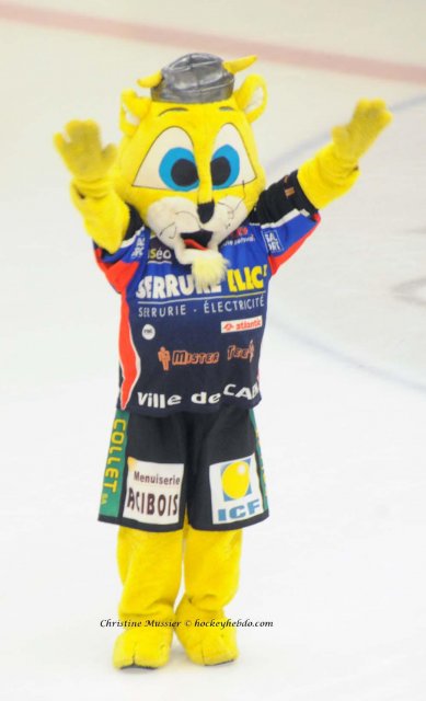 Photo hockey match Caen  - Angers  le 18/02/2011