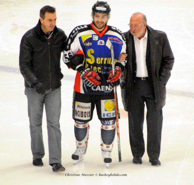 Photo hockey match Caen  - Angers  le 18/02/2011