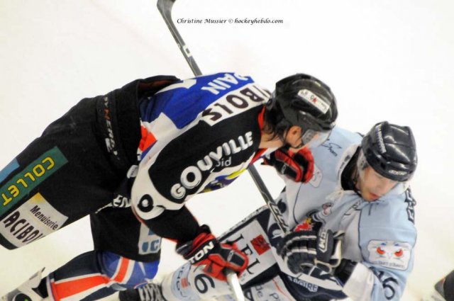 Photo hockey match Caen  - Angers  le 18/02/2011