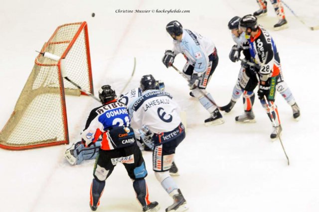 Photo hockey match Caen  - Angers  le 18/02/2011