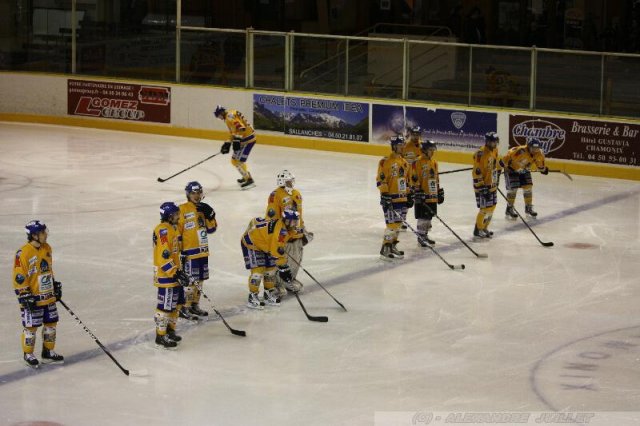 Photo hockey match Chamonix  - Dijon  le 18/02/2011