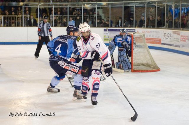Photo hockey match Angers  - Epinal  le 20/02/2011