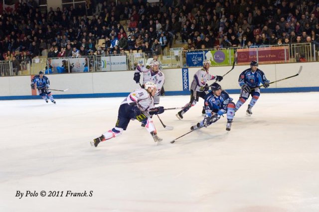 Photo hockey match Angers  - Epinal  le 20/02/2011