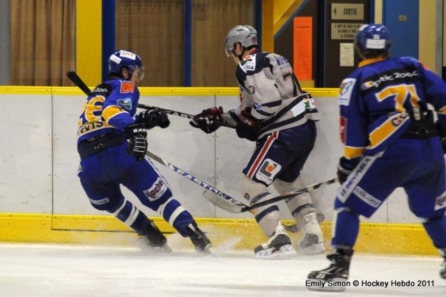 Photo hockey match Dijon  - Grenoble  le 20/02/2011