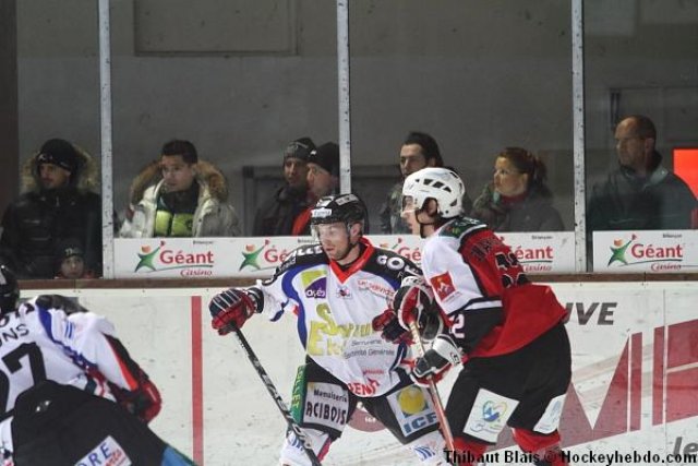 Photo hockey match Briançon  - Caen  le 20/02/2011
