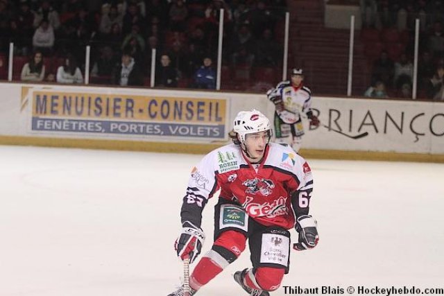 Photo hockey match Briançon  - Caen  le 20/02/2011