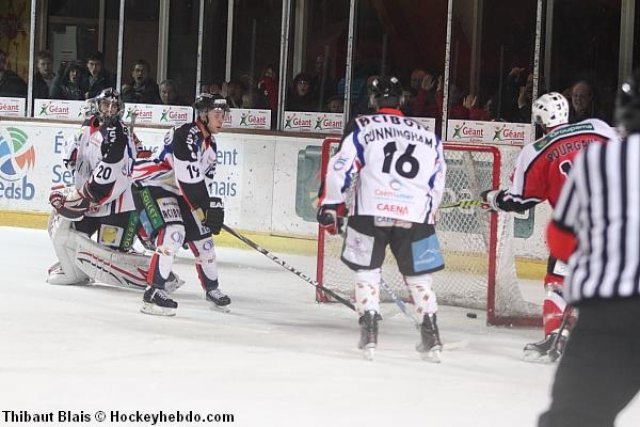 Photo hockey match Briançon  - Caen  le 20/02/2011