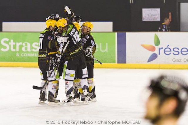 Photo hockey match Strasbourg  - Rouen le 20/02/2011