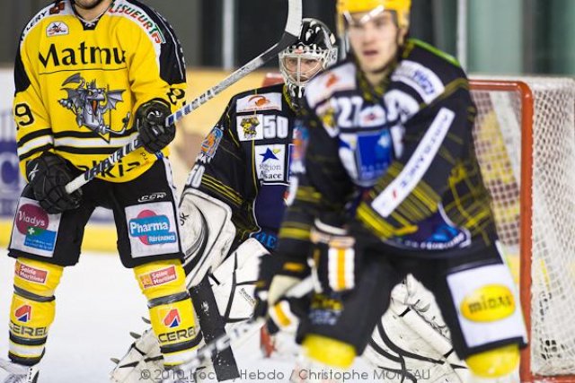 Photo hockey match Strasbourg  - Rouen le 20/02/2011