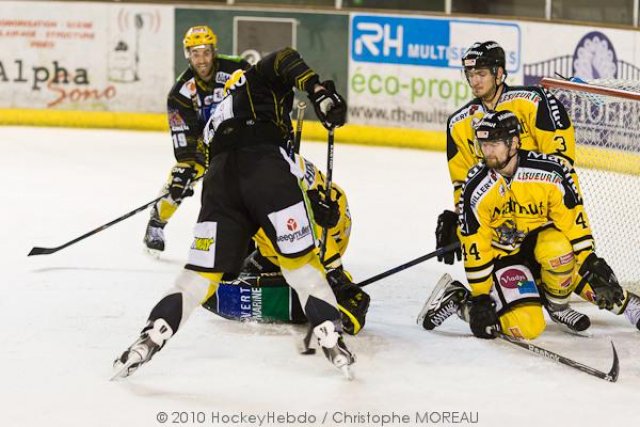 Photo hockey match Strasbourg  - Rouen le 20/02/2011