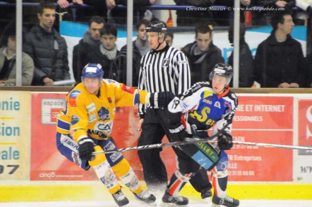 Photo hockey match Caen  - Dijon  le 22/02/2011