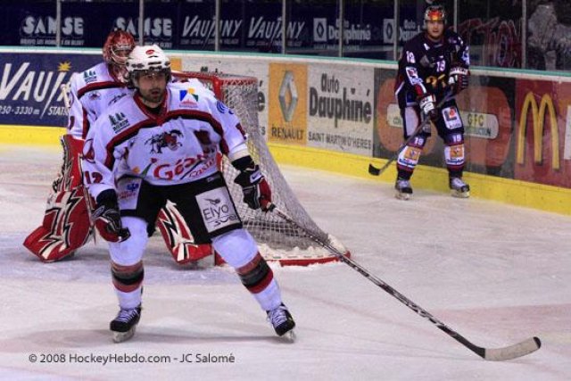 Photo hockey match Grenoble  - Briançon  le 04/10/2008
